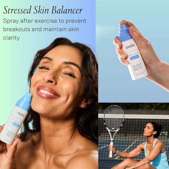 Detox & Soothe Face Mist with Hypochlorous Acid | Reduces Redness & Breakouts | pH Balance & Skin Cleansing for Active Lifestyles | TSA Approved, 2.7 oz | Clean Ingredients-FemmiqueWomen