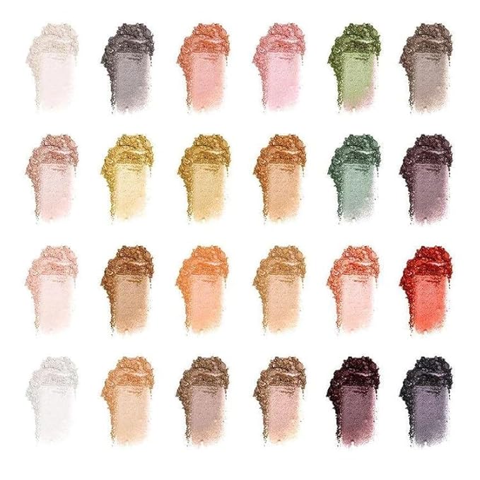 24 Eyeshadow Palette - Festive Luxury Vibrant Bold Full-Color Pigment Long Lasting Matte Shimmer Eye shadow Palette (Abu Dhabi)-FemmiqueWomen