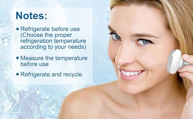 2 Pack Ice Roller for Face and Eyes, Facial Roller Device for Women, Ice Wand for Different Skin-FemmiqueWomen