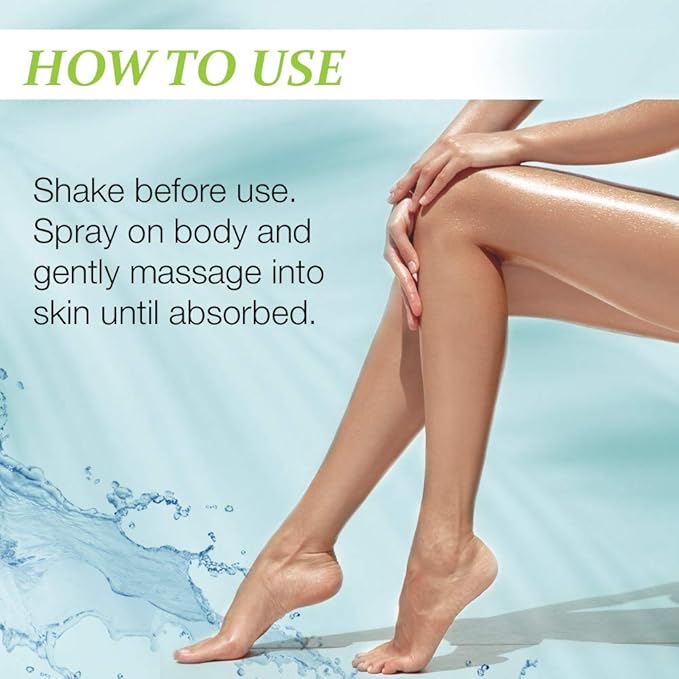 Body Drench Coconut Water Hydrating Spray Lotion for All Skin Types, 8.5 fl oz-FemmiqueWomen