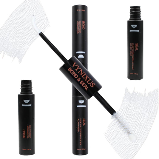 Lash Bond and Seal Waterproof Lash Glue for Eyelash Clusters Lash Cluster Glue Eyelash Glue 2-IN-1 10ml 72H+-FemmiqueWomen