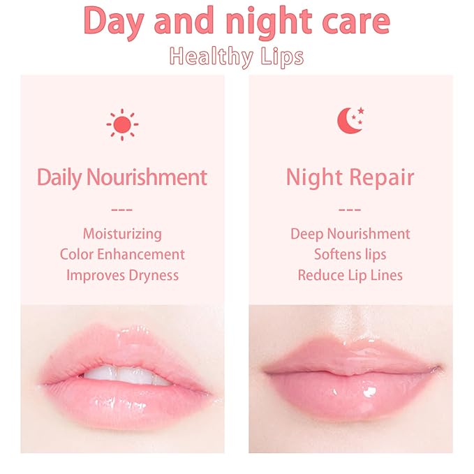 3 PCS Bee Lip Balm Honey Pot, Honey & Strawberry & Apple Lime Lip Mask Overnight Propolis Moisturizing Lip Balm Hydrating Prevention Dry and Crack Lip Scrubs Exfoliator Lip Wrinkle Care (Set A)-FemmiqueWomen