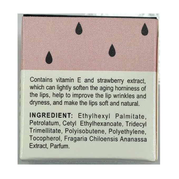 2 PCS Bee Lip Balm Lip Mask Honey Pot, Honey & Strawberry Lip Mask Propolis Moisturizing Lip Balm with Stick - Hydrating Prevention Dry and Cracked Lip Scrubs Exfoliato Lip Wrinkle Care-FemmiqueWomen