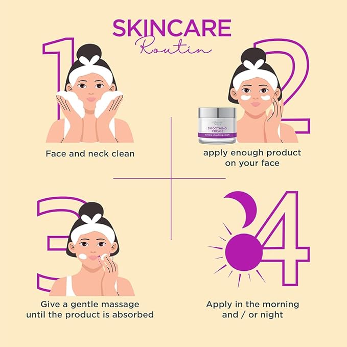 | Wrinkle Smoothing Cream, Anti Aging Cream for Reduce Fine Lines and Wrinkles, 1.76 Oz-FemmiqueWomen