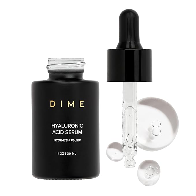 DIME Beauty Hyaluronic Acid Serum, Ultra Hydrating Face Serum with Pure Hyaluronic Acid, 1 oz / 30 ml-FemmiqueWomen