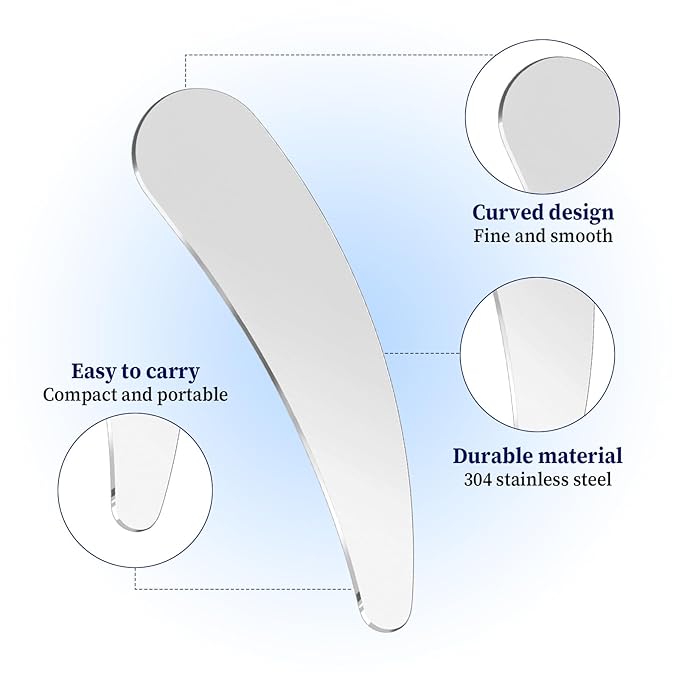 2Pcs Mini Metal Cosmetic Spatulas, Skincare SpatulaMixing and Sampling Makeup Beauty Tools for Skin Care Creams, Eye Cream, Essences Beauty Accessories(4PCS)-FemmiqueWomen