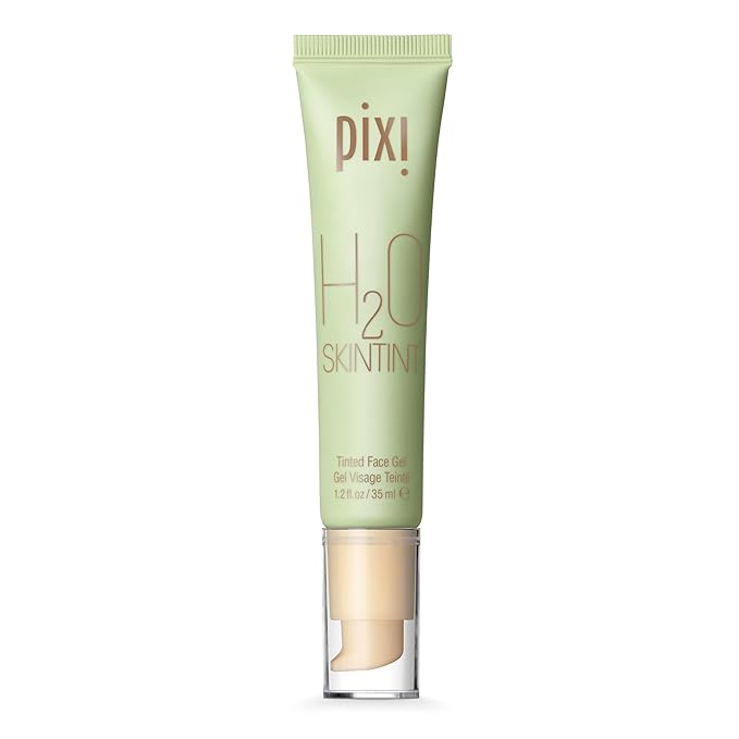 Pixi Beauty H2O SkinTint Tinted Face Gel, 1.2 fl oz / 35 ml, Cream-FemmiqueWomen