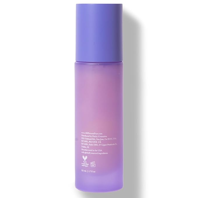 100% PURE Bakuchiol Facial Moisturizer Natural Retinol Alternative Face Cream with Anti Aging Antioxidants Hyaluronic & Kojic Acid Squalene Daily Skincare for Women & Men - 1.7 fl oz-FemmiqueWomen