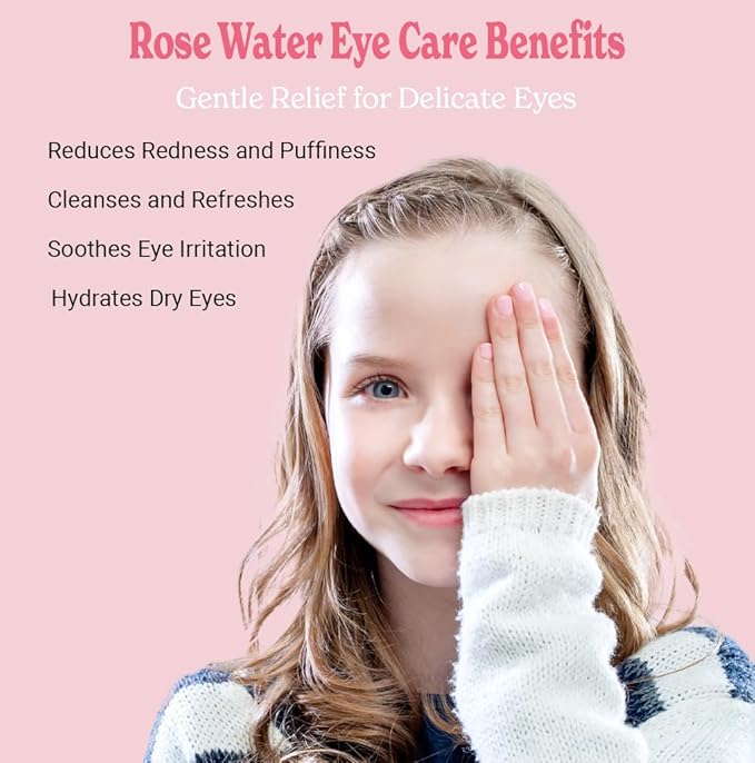 Natural Born Oils 8oz Rose Water Hydrosol, 100% Pure and Natural, Organic, Steam-distilled, Facial Toner Cleanser, with Sprayer, 8-Rose-Water-FemmiqueWomen