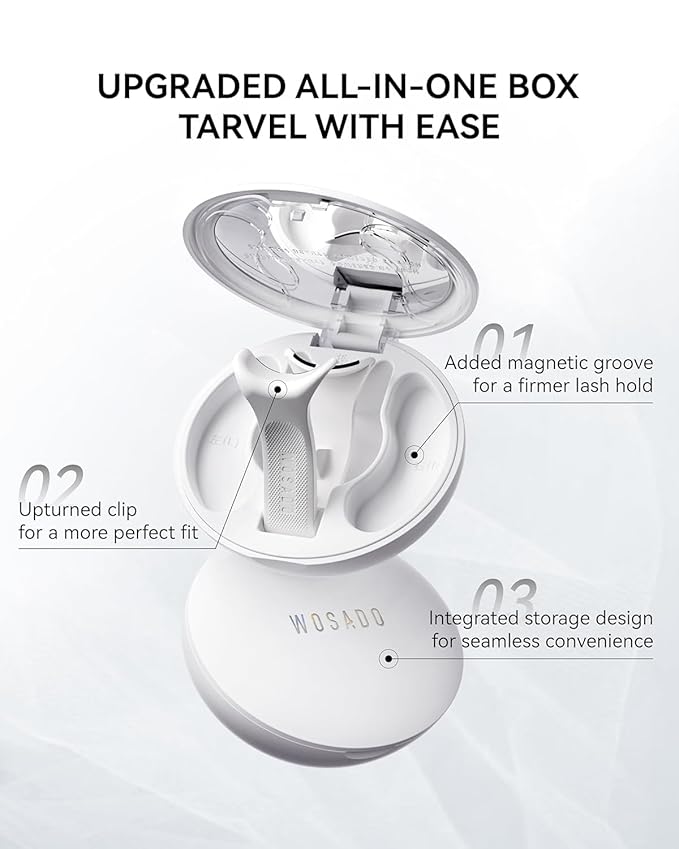 Soft Magnetic Eyelashes Kit with Applicator, No.14 Frost Black, Reusable Glue-free Wispy Magnetic Lashes, Cruelty-free False Lashes, Waterproof, Lightweight, Suit for Heavy Makeup-FemmiqueWomen