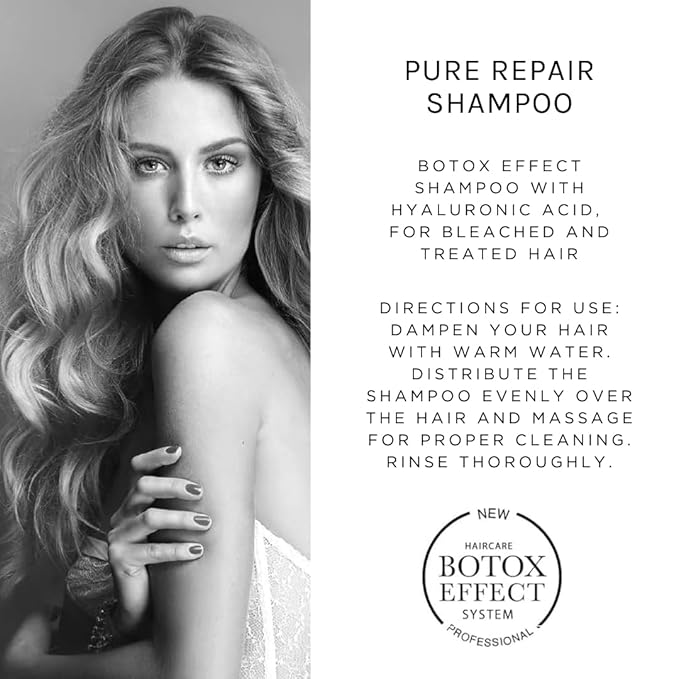 pH PURE HAIR Repair Moisturizing Shampoo 33.8 Oz - Hydrating Shampoo for Dry, Damaged & Color-Treated Hair - Revitalizing, Nourishing Formula to Restore Softness, Shine & Strength-FemmiqueWomen