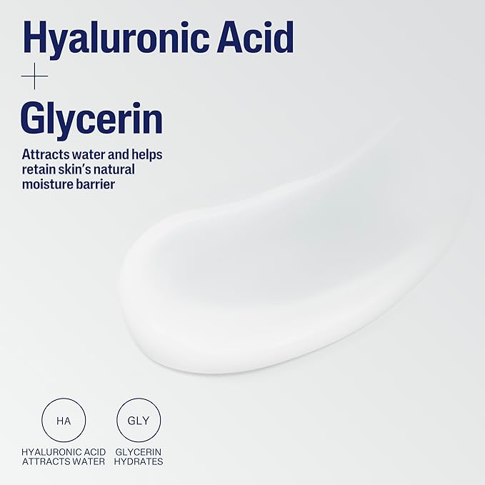 Cetaphil Daily Hydrating Lotion for Face, With Hyaluronic Acid, 3 fl oz, Lasting 24 Hour Hydration, for Combination Skin, No Added Fragrance, Non-Comedogenic-FemmiqueWomen