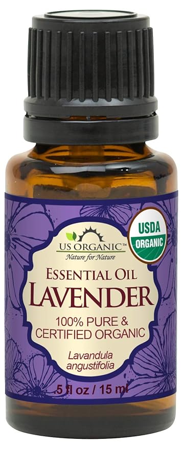 US Organic 100% Pure Lavender Essential Oil, Directly sourced from Bulgaria, USDA Certified Organic, Undiluted, for Diffuser, Humidifier, Massage, Skin, Hair Care, Non GMO, 15 ml-FemmiqueWomen