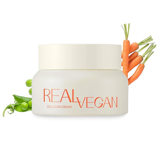 KLAVUU Real Vegan Collagen Cream - Enhances Skin Elasticity, Providing Deep Hydration to Dry Skin for a Radiant, Youthful Glow-FemmiqueWomen