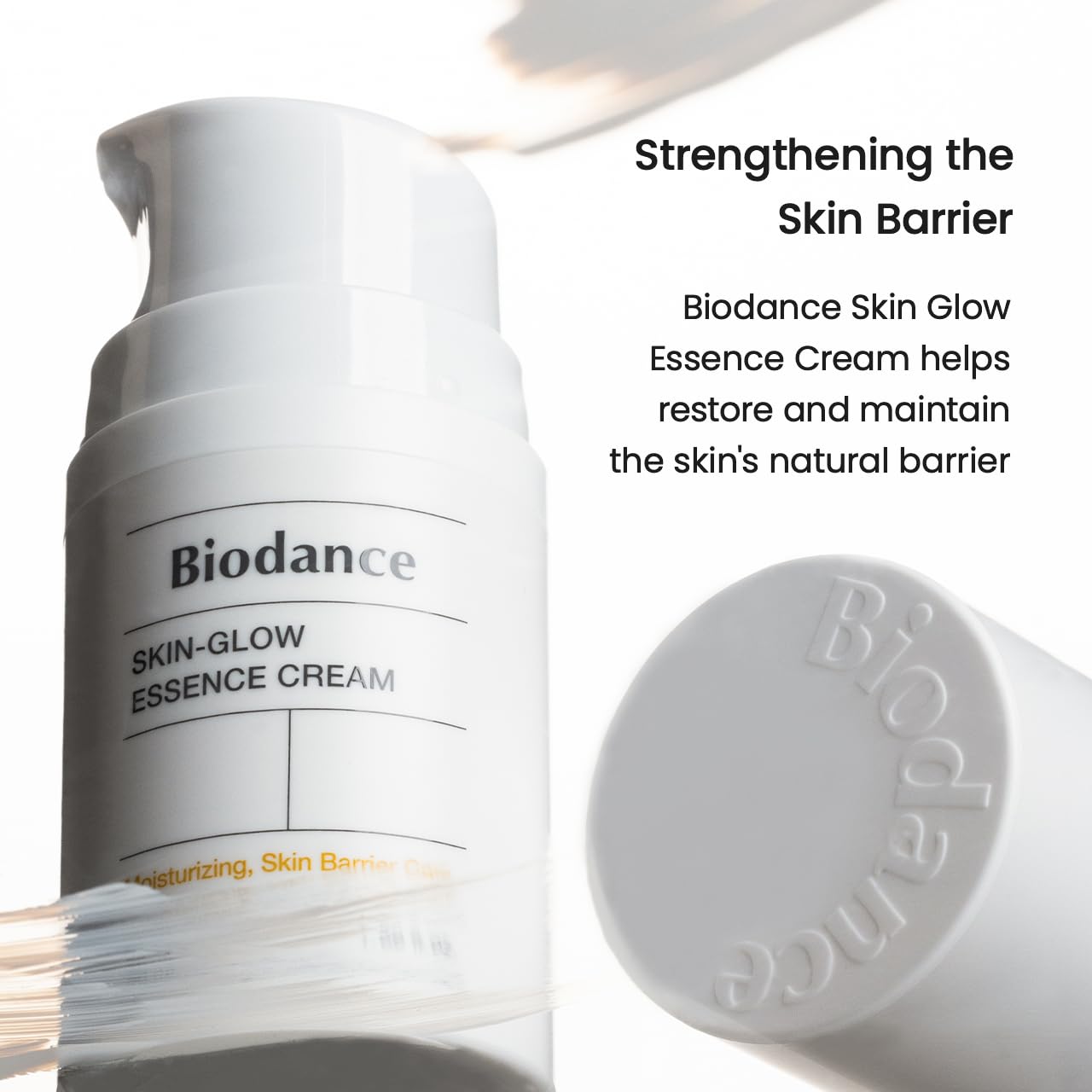 BIODANCE Skin-Glow Essence Cream, Moisturizing, Anti-Aging, Hyaluronic Acid & Ceramide Facial Moisturizer, Korean Skincare | 1.69 fl.oz, 50ml-FemmiqueWomen