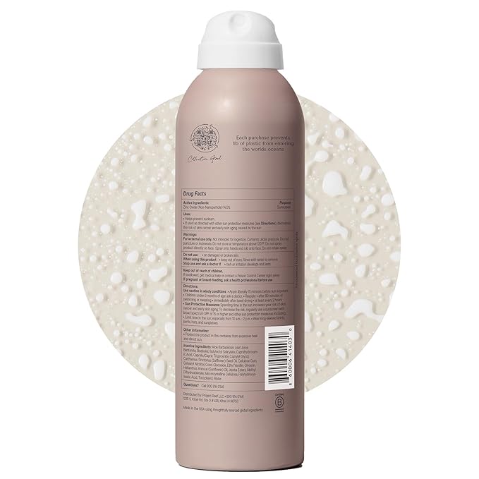 SPF 30 Mineral Sunscreen Spray - Non-Aerosol, Reef Safe, Zinc Sun Block w/ Natural Ingredients, No White Cast Sunscreen for All Skin Types-FemmiqueWomen