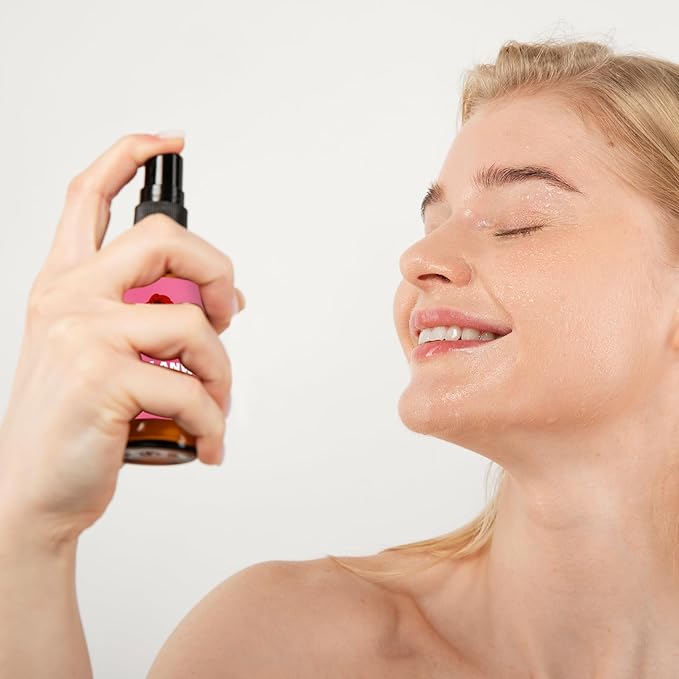 Organic Rose Water Toner Spray for Face, Skin Care, Soaps, Skin Hydration, Bath Facial Mist Toner 118 ml-FemmiqueWomen