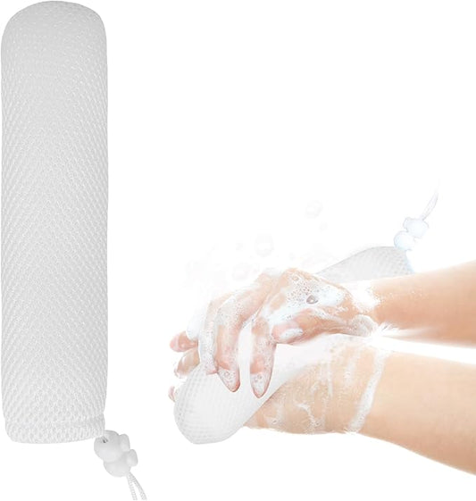 Long Handled Shower Brush, Non-Slip Long Handle Bath Brush, Back Body Brush Gentle Exfoliating and Lather Well Deep Cleansing Long-Lasting for Body