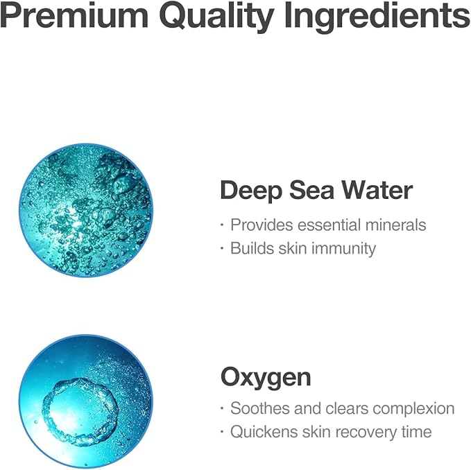 Cryogenic Activator (100ml / 3.38oz) – Facial Mist Toner for Hydrating, Soothing, and Cooling, Naturally Derived Deep Sea Water with Pure Oxygen, Suitable for All Skin Types-FemmiqueWomen