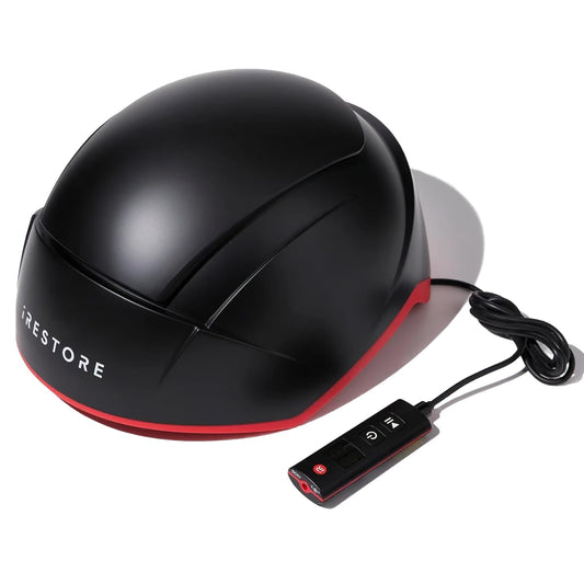 iRestore Elite - Laser Red Light Therapy for Hair Growth System - FDA Cleared Hair Loss, Hair Thinning & Alopecia Treatment for Men & Women - Laser Cap for Hair Regrowth Stimulates Denser Fuller Hair-FemmiqueWomen
