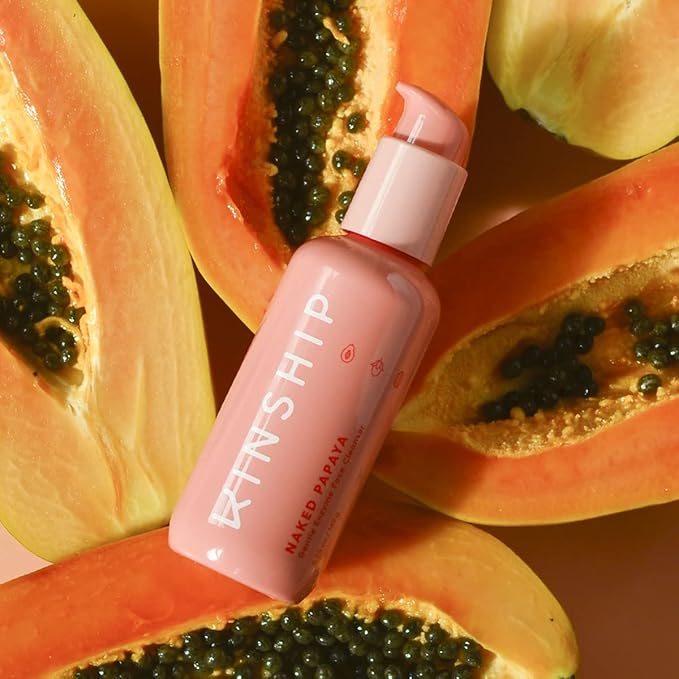 Kinship Naked Papaya Hydrating Gentle Cleanser | Natural Cream Face Wash | Vitamin E, Jojoba Oil Facial Cleanser | Makeup Remover | Sensitive Skin Care (5.25 Oz)-FemmiqueWomen