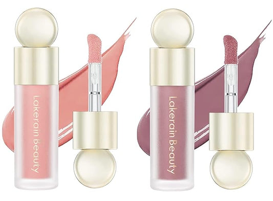 2 Colors Liquid Blush,Soft Cream Face Blush, Dewy Cheek Tint, Long Lasting Natural Matte Finish Looking,Moisturizing Lightweight Blendable Feel (01-BLISS / 03 - HOPE)-FemmiqueWomen