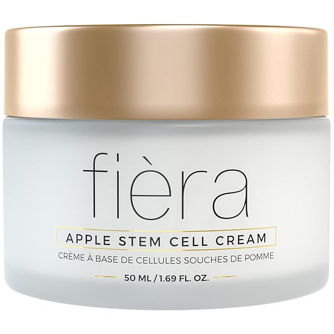 FIÈRA 24-Hour Rejuvenating Face Cream with Apple Stem Cells - Anti-Aging Moisturizer for Mature Skin, Day & Night Hydration, Improves Skin Tone, Texture, and Elasticity - 1.69 FL. OZ. / 50 ML-FemmiqueWomen