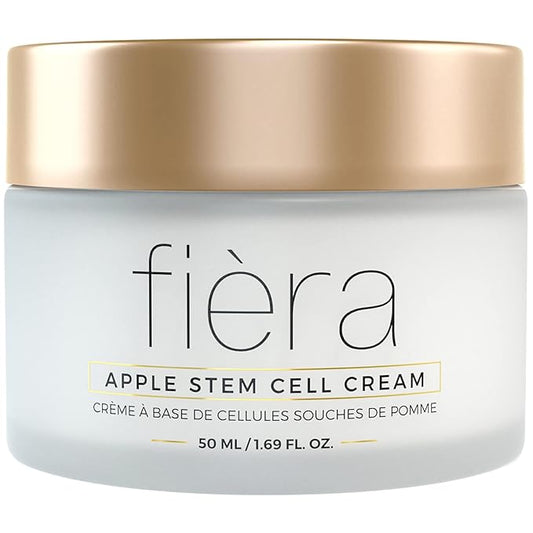 FIÈRA 24-Hour Rejuvenating Face Cream with Apple Stem Cells - Anti-Aging Moisturizer for Mature Skin, Day & Night Hydration, Improves Skin Tone, Texture, and Elasticity - 1.69 FL. OZ. / 50 ML-FemmiqueWomen