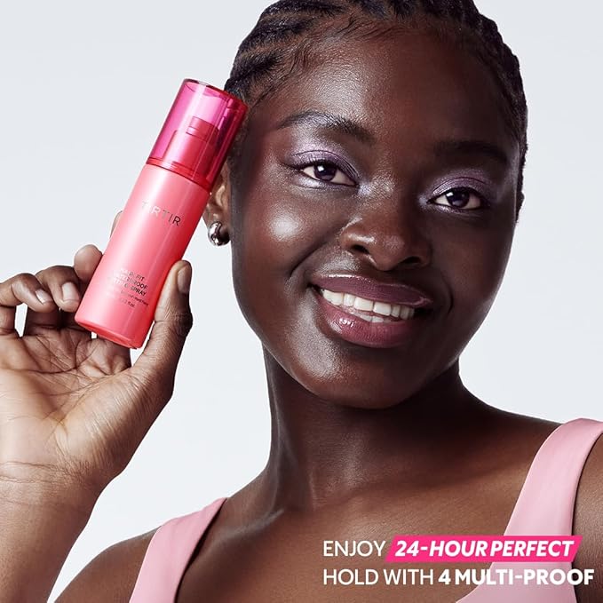 TIRTIR Waterproof Setting Spray – 24 Hour Long Lasting Fix, Sweatproof Water Resistant Makeup Finisher – Ethanol Free, Semi Matte Finish for Oily Skin – Korean Makeup Fixer-FemmiqueWomen