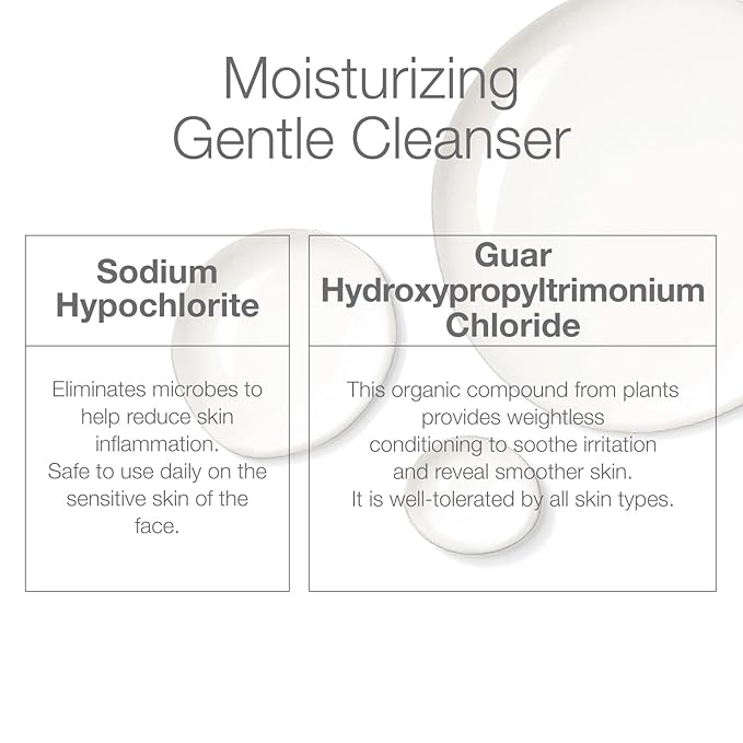 CLn® Facial Cleanser - Hydrating Facial Cleanser with Glycerin, For Skin Prone to Dryness, Eczema, Redness, Irritation & Acne Sensitivity, Fragrance-Free & Paraben-Free, 3.4 fl. oz.-FemmiqueWomen