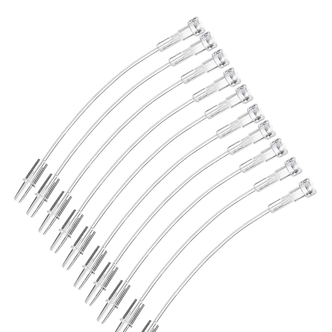 20pcs Tubes Accessory Replacement Consumables Parts for Beauty Meso Gun Spa Beauty Tool Skin Rejuvenation-FemmiqueWomen