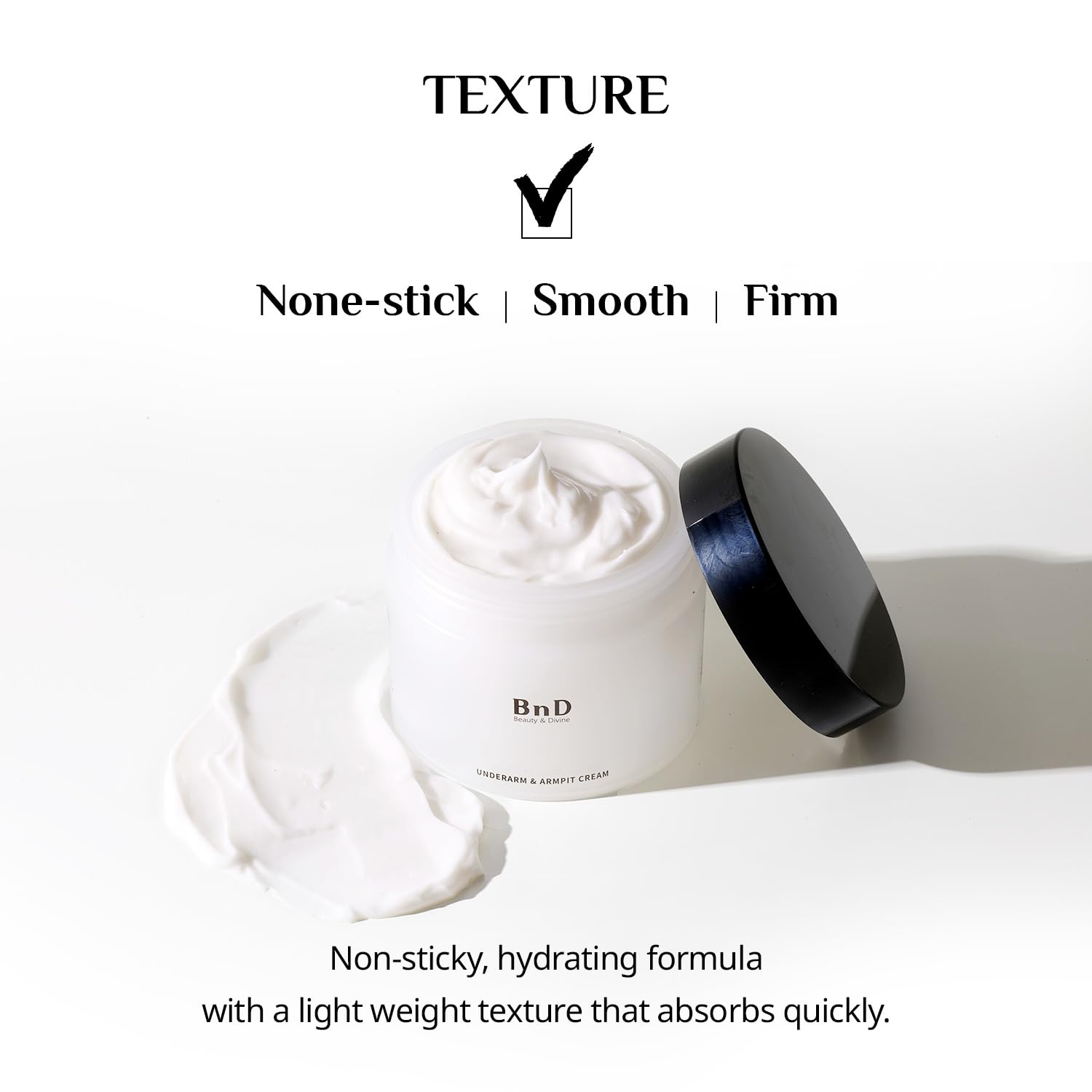 BnD Underarm Cream 3.4fl oz Moisturizing cream Body care Personal hygiene Korean beauty-FemmiqueWomen