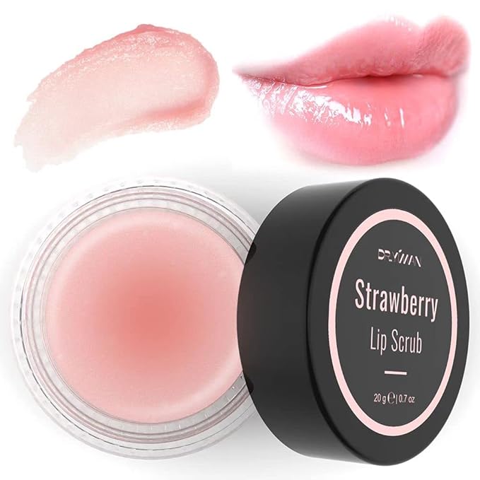 Lip Scrub, Lip Scrubs Exfoliator Moisturizer Dr.YIMAN Sugar Lip Scrub, Lip Exfoliator Scrub for Dry and Chapped Lips,Anti-Aging and Temping, Lip Mask, Lip Care Products, Lip Scrubber, Lip Moisturizer-FemmiqueWomen