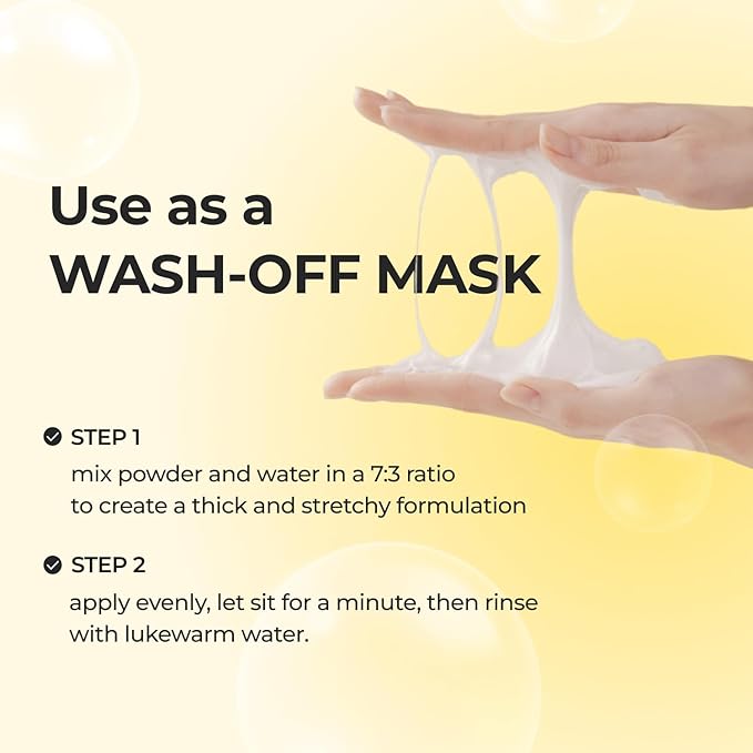 Watery Sulfur Pore Cleansing Powder, Korean Enzyme & Rice Powder & PHA Face Wash for Blackhead Removal, Sensitive and Acne-Prone Skin, Radiant Glow, Bumpy skin (1.76 oz / 50g)-FemmiqueWomen