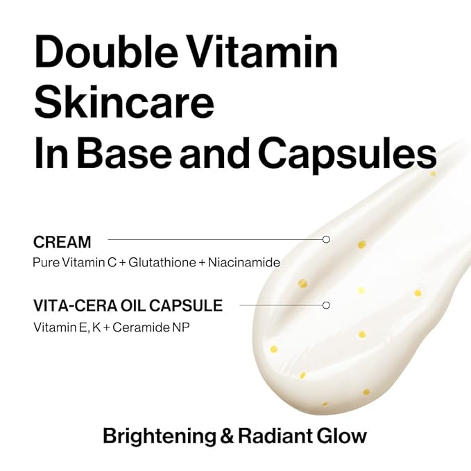 d'alba Piedmont Italian White Truffle Oil Capsule Cream, Glass Skin with Vita-Cera Oil Capsules, Deep Hydration Face Moisturizer (1.94 oz.)-FemmiqueWomen