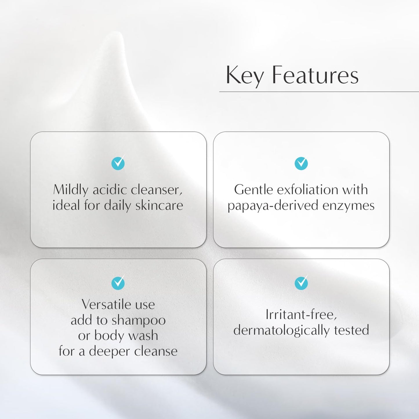 Petitfee B-Glucan Enzyme Wash, Facial Cleanser, Cleansing Powder with Papaya Extract Papain, Rice Ferment Extract for Gentle, Daily Exfoliation, Powder Soap, Cleansing Mask (80g (2.82o.z))-FemmiqueWomen