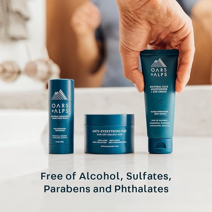 Oars + Alps Face Moisturizer and Eye Cream, Hydrates Skin with Shea Butter and Jojoba Oil, Anti Aging, Vegan and Gluten Free-FemmiqueWomen