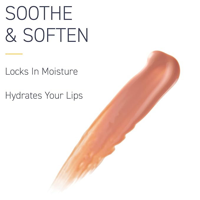 Brush On Block Sun Shine Protective Lip Oil SPF 30, Mineral Protection from UVA/UVB & Blue Light, Hydrating, Cruelty-Free, Gluten-Free, & Vegan, Nude-FemmiqueWomen