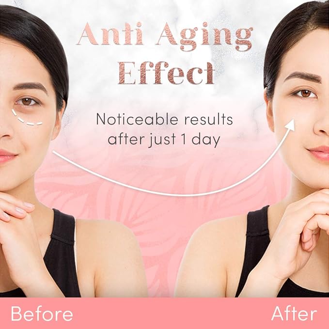 24k Gold Collagen Eye Pads Mask (Gold)-FemmiqueWomen