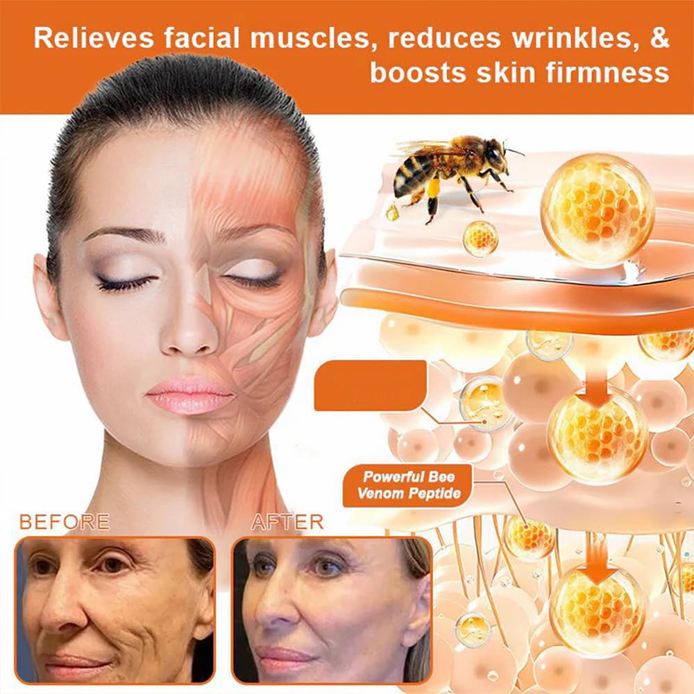 2PCS Bee Venom Skin Restoration Cream, Bee Venom Skin Treatment Cream, Effectively Reducing Blemishes & Comprehensive Moisturizer for All skin Types-FemmiqueWomen