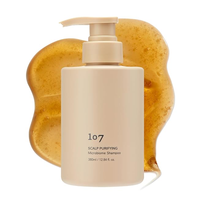 107 Clarifying Shampoo - Purifying Shampoo for Build Up, Dirt, Oil, Itchy, Dry Scalp – Fermented Vinegar & Ginseng for Refreshed & Revitalized Scalp - Paraben, Phthalate and Sulfate Free (16.9 oz)-FemmiqueWomen