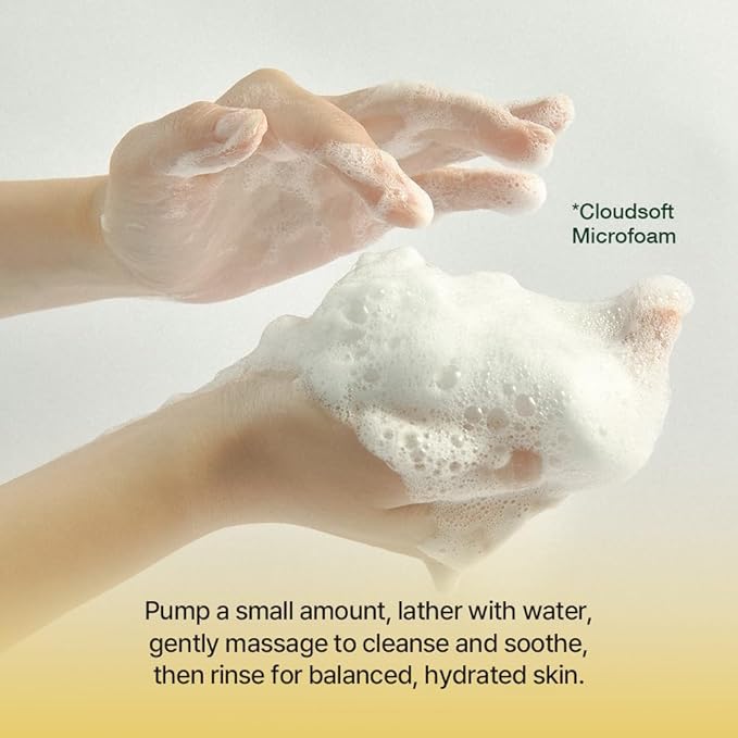 NDP Moringa Hemp Gel Cleanser, Gel-to-Foam, pH Balancing, Vegan, Non-Stripping, Hydrating Face Wash for Sensitive Skin – Fragrance-Free, Clean Beauty, Korean Skincare, 200ml / 6.76 fl oz-FemmiqueWomen