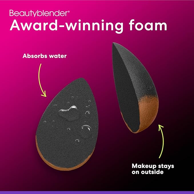 Beautyblender® | Pro Blender Makeup Sponge | Blend Liquid Foundations, Powders and Creams | Streak Free Application | Vegan, Cruelty Free | Made in USA-FemmiqueWomen