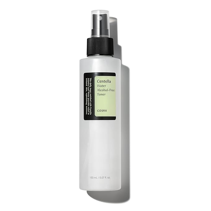COSRX Alcohol-Free Cica Toner, 150ml / 5.07 fl.oz | Spray-type Korean Toner with Centella Asiatica for Hydrating & Soothing Redness | Korean Skin Care, Not Tested on Animals, Paraben Free-FemmiqueWomen