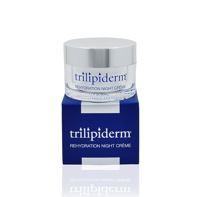 Trilipiderm Rehydration Night Créme .5oz + Protective Day Créme Broad Spectrum SPF 30 .5oz Travel/Trial Size Transformative, moisture-rich crème with hyaluronic acid and Retinol-FemmiqueWomen