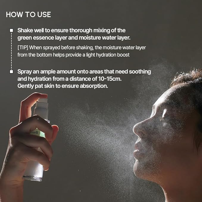 Parnell Cicamanu Serum Mist - Centella Asiatica, Hyaluronic Acid, Ceramide, LHA, Balancing Oil, Moisturizing and Soothing for Radiant Skin (1.69 Fl Oz / 50ml)-FemmiqueWomen