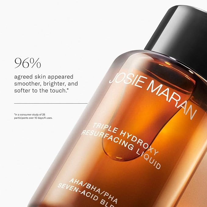 Josie Maran Pure Argan Oil + Liquid Exfoliant Kit - Anti Aging Hyperpigmentation Treatment & Hydrating Argan Oil for Dry Skin - Body Skin Care Products For Everyday Use (3.4 oz)-FemmiqueWomen