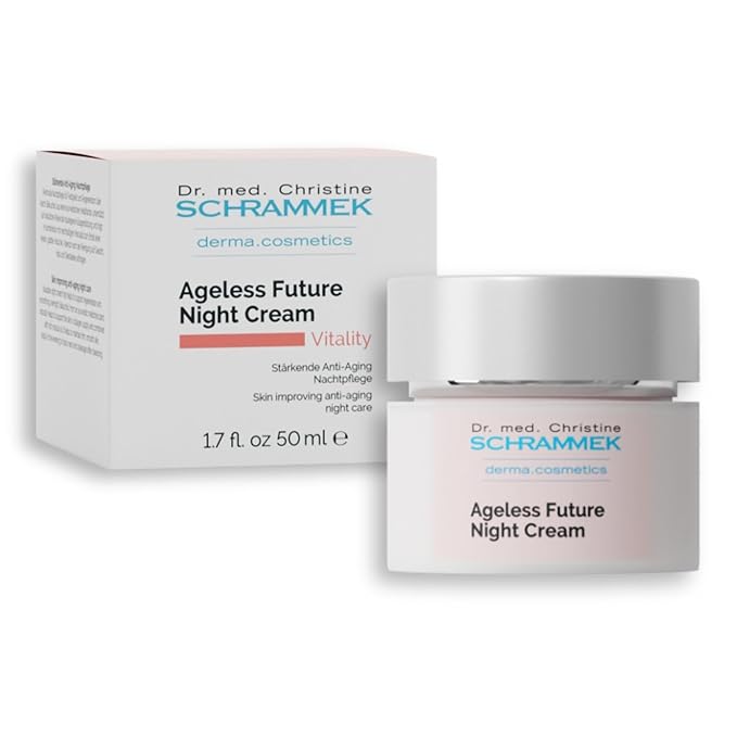 Ageless Future Night Cream (1.7 fl oz) - Skin Improving Anti-Aging Night Care – Regenerating Night Cream - with Vitamin A - Skin Care - Dr. Schrammek-FemmiqueWomen