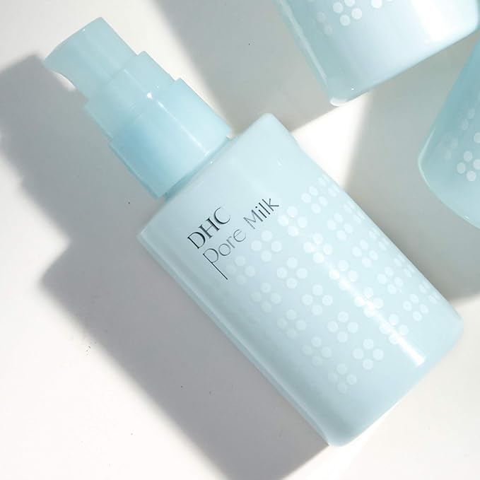 DHC Pore Milk, Pore Minimizing Daytime Moisturizer, Lightweight, Hydrating, Reduces Pores, Fragrance and Colorant Free, Ideal for oily and acne-prone skin, 2.7 fl. oz.-FemmiqueWomen