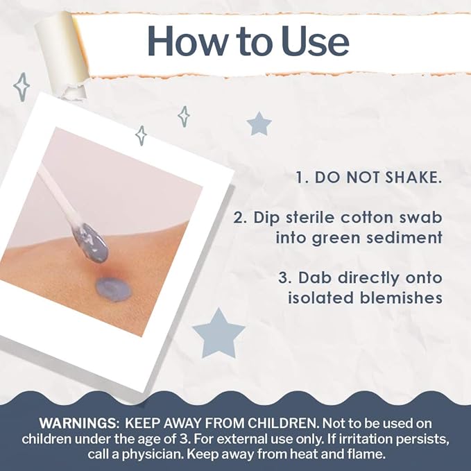 Bye Bye Blemish Drying Lotion Volcanic Ash | Acne Drying Solution To Assist With Blemish Prevention | 1 Fl. Oz.-FemmiqueWomen